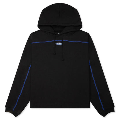 Oval Pullover Hood - Black