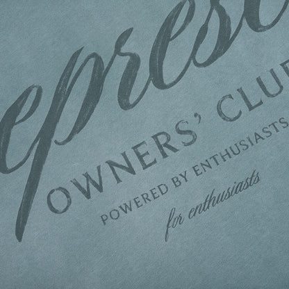 Owner Club Script T-Shirt - Vintage Green