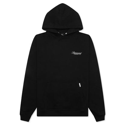 Owners Club Script Hoodie - Black