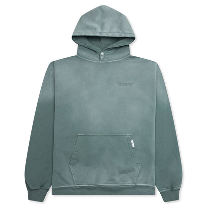 Owners Club Script Hoodie - Vintage Green