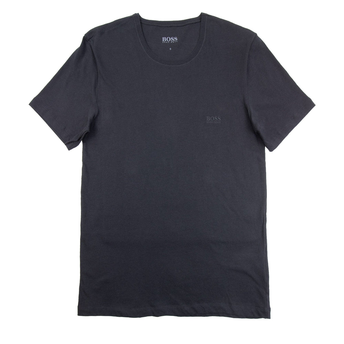 Pre-Loved BOSS Mens Regular Fit Crew Neck Black Small