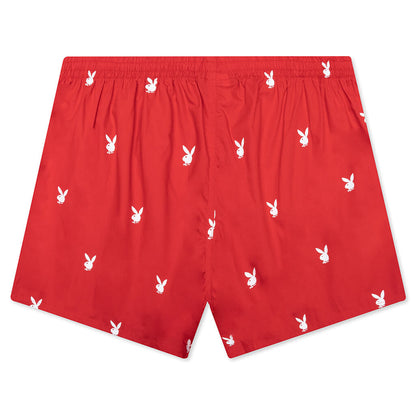 PLEASURES x Playboy Boxer Short - Red