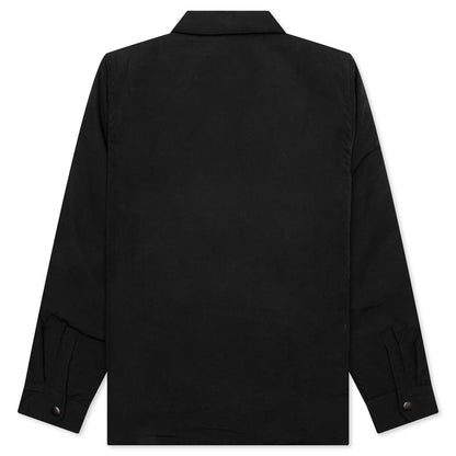 Padded Tech Over Shirt - Black
