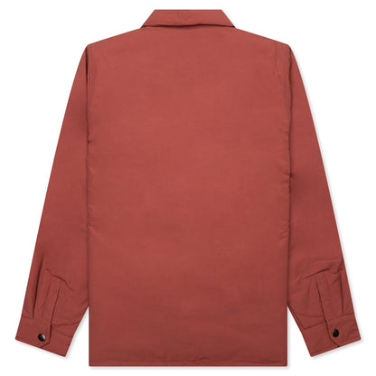 Padded Tech Over Shirt - Brick