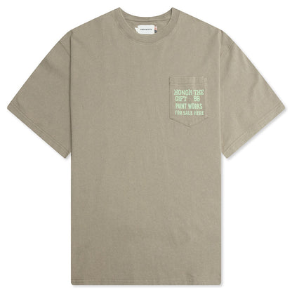 Paint Works Tee - Taupe
