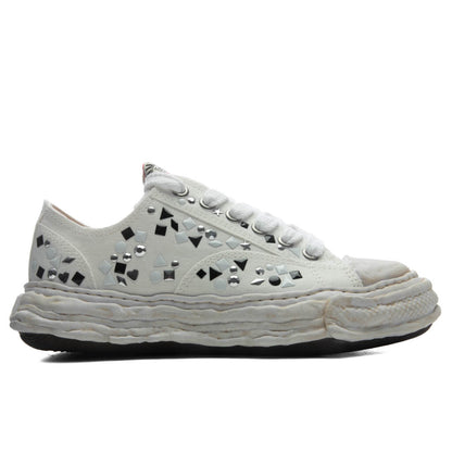 Peterson 23 Low OG Sole Embellished Canvas - White
