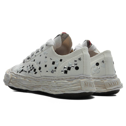 Peterson 23 Low OG Sole Embellished Canvas - White