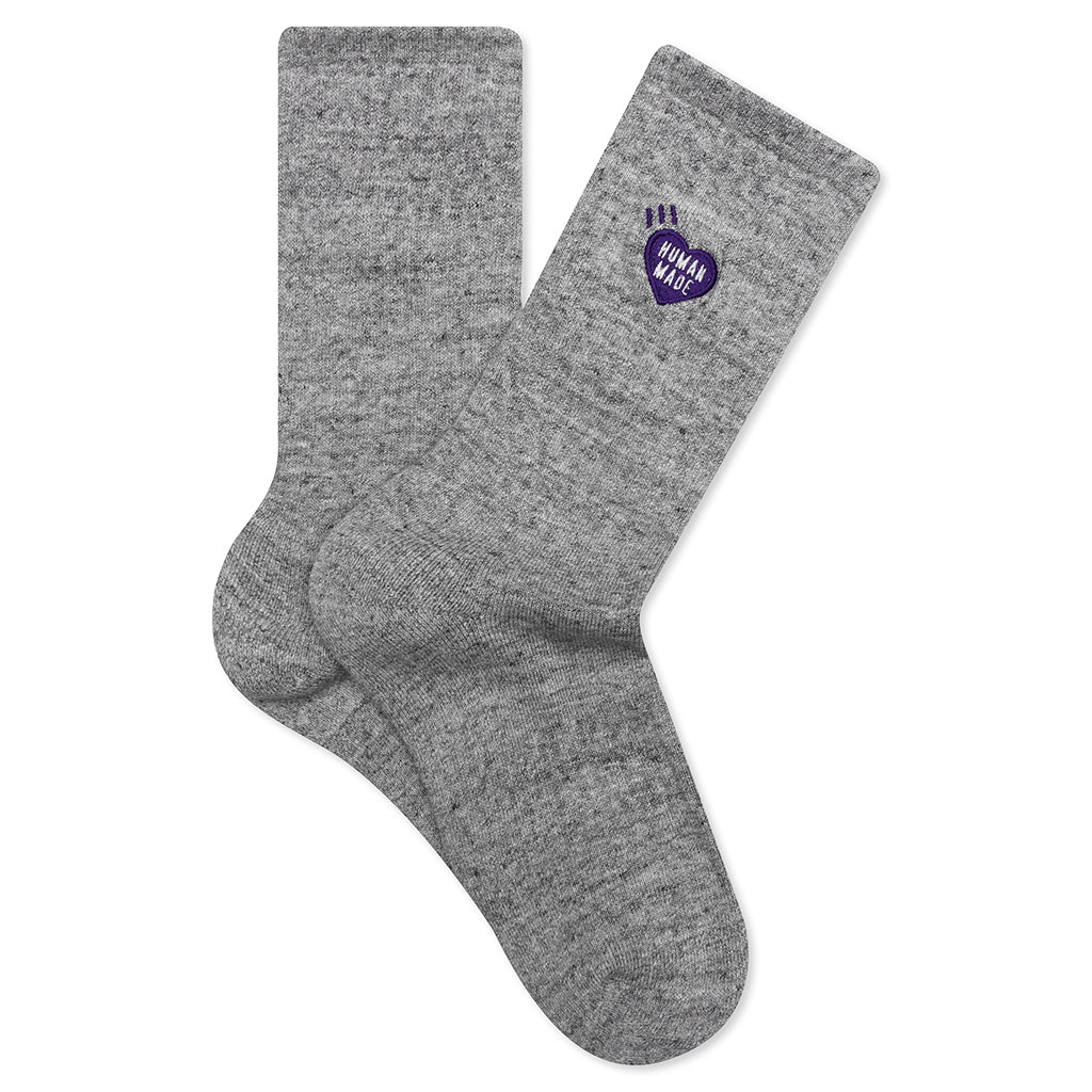 Pile Socks - Gray