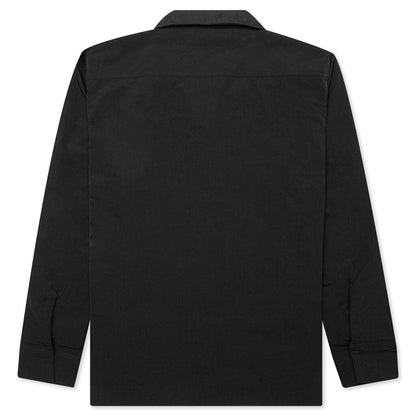 Stare Longsleeve Overshirt - Black