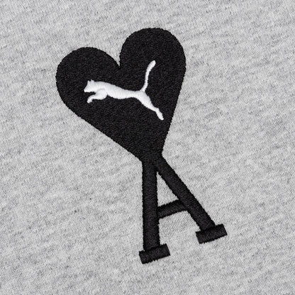 Puma x AMI Graphic Tee - Light Grey Heather
