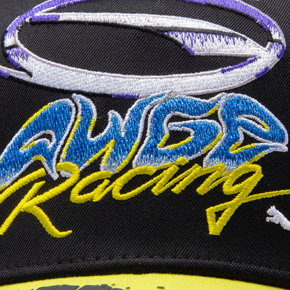 Puma x A$AP Rocky AWGE Racing Cap - Black/Lime Sheen