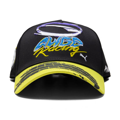 Puma x A$AP Rocky AWGE Racing Cap - Black/Lime Sheen