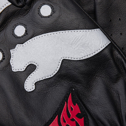 Puma x A$AP Rocky Driving Gloves - Black/Fierce Red