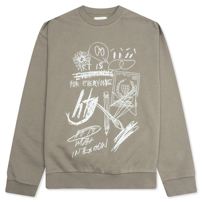 Quick Sketch Crewneck - Taupe