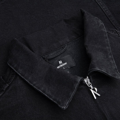 R4 Denim Jacket - Black