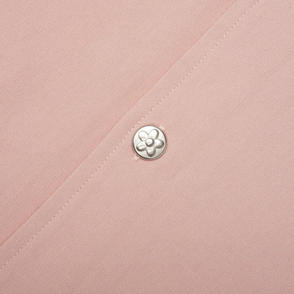 Rabbit Work Button Shirt - Pink