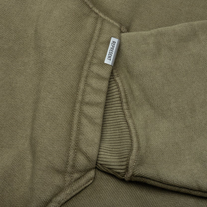 Rep Reverse Applique Hoodie - Vintage Khaki