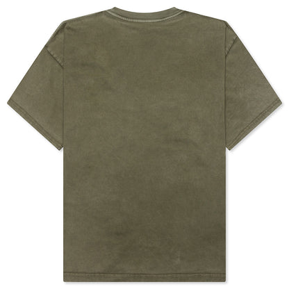 Rep Reverse Applique T-Shirt - Dark Olive