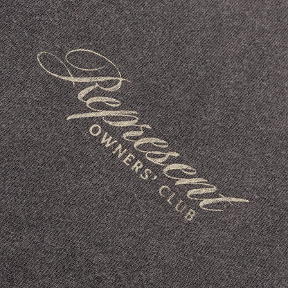 Owners Club Script T-Shirt - Vintage Grey