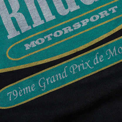 Racing Crest Hoodie - Vintage Black