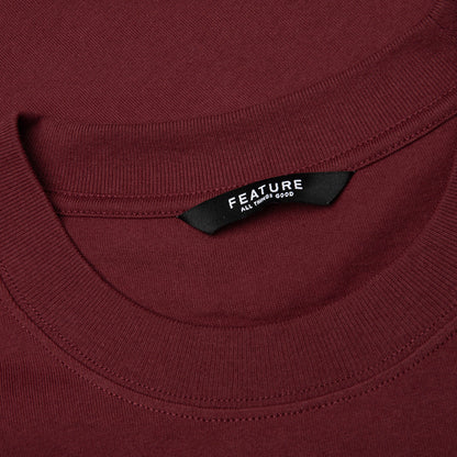Rocket Pop Tee - Oxblood Red