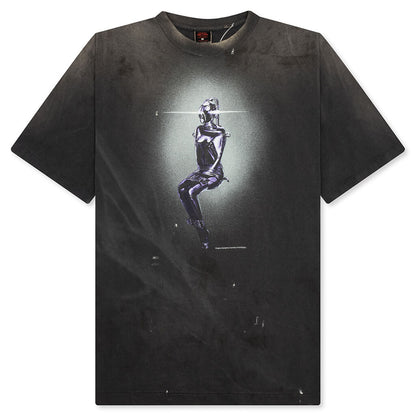 Saint M6 x Sorayama Mask S/S Tee - Black