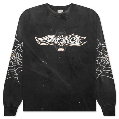 Saint Michael X Teflon Disco Mx6 Saint Disco Insanity L/S Tee - Black