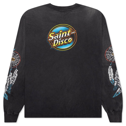Saint Michael X Teflon Disco Mx6 Saint Disco L/S Tee - Black
