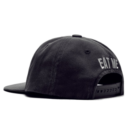 5 Panel Eat Me Cap - Black