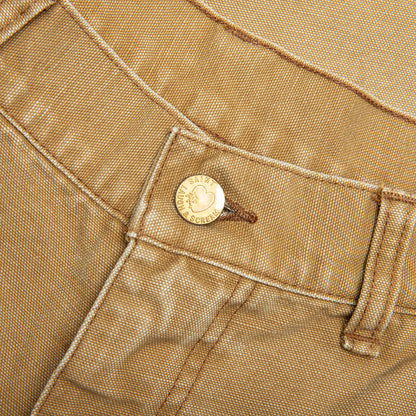 Double Knee Shorts - Beige
