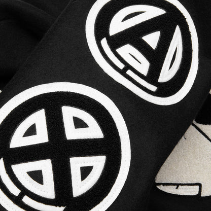 Saint M6 x Bounty Hunter Snt Hunter Varsity Jacket - Black