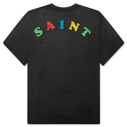 Saint M6 x Jamie Reid Vote F Light S/S T-Shirt - Black