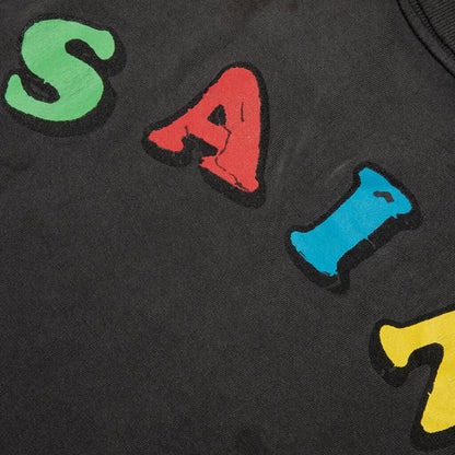 Saint M6 x Jamie Reid Vote F Light S/S T-Shirt - Black