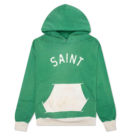 Hoodie - Green/Grey