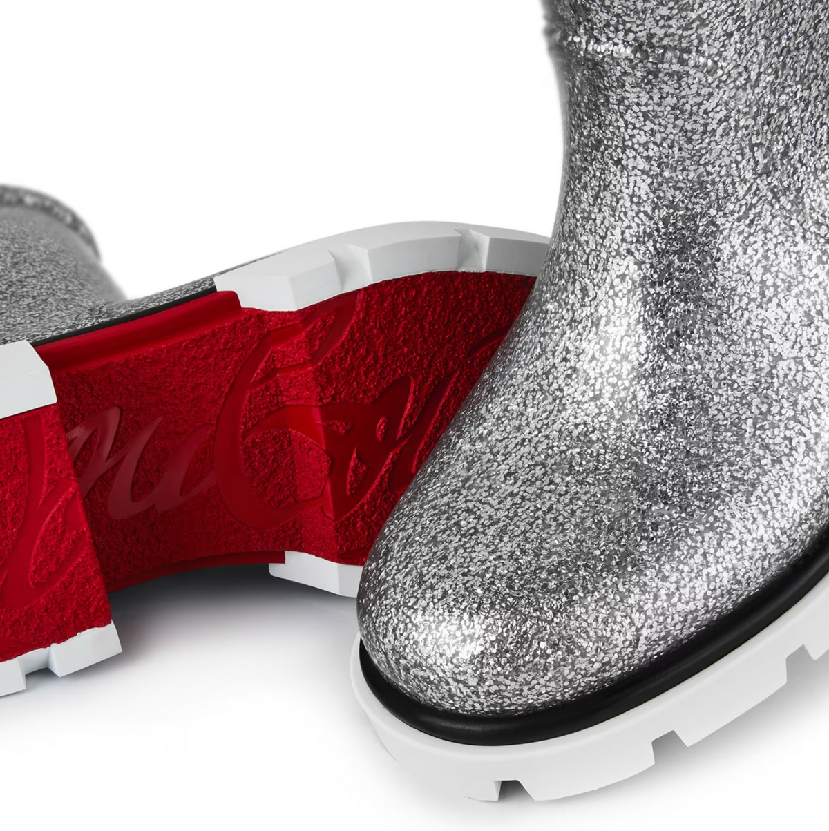 Girls Christian Louboutin Pluie PVC Rain Boots