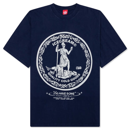 Seal S/S Tee - Black Iris