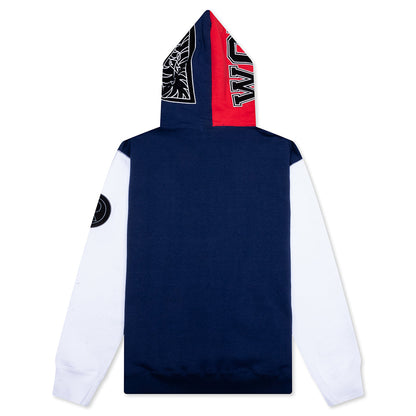 Shark Full Zip Hoodie UK - Navy