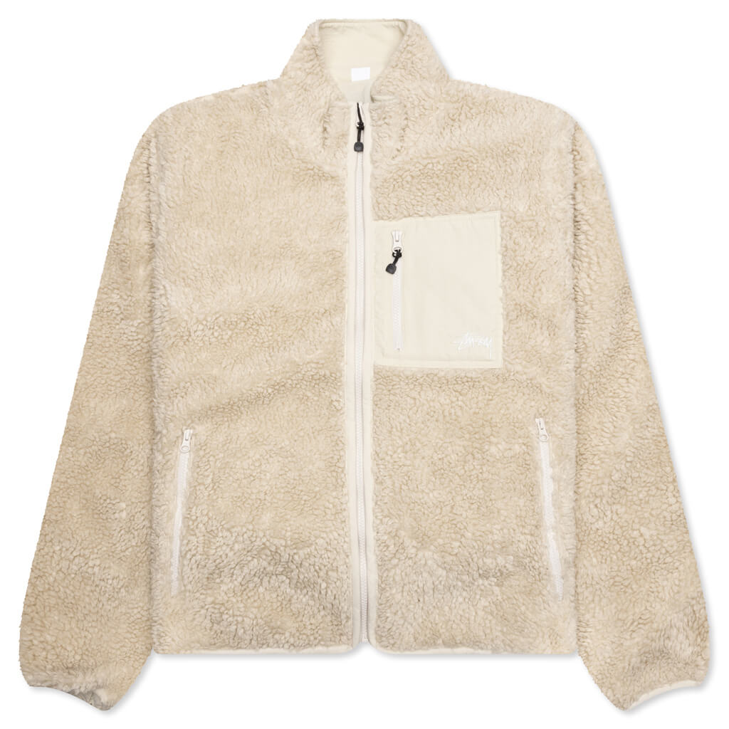 Sherpa Reversible Jacket - Natural