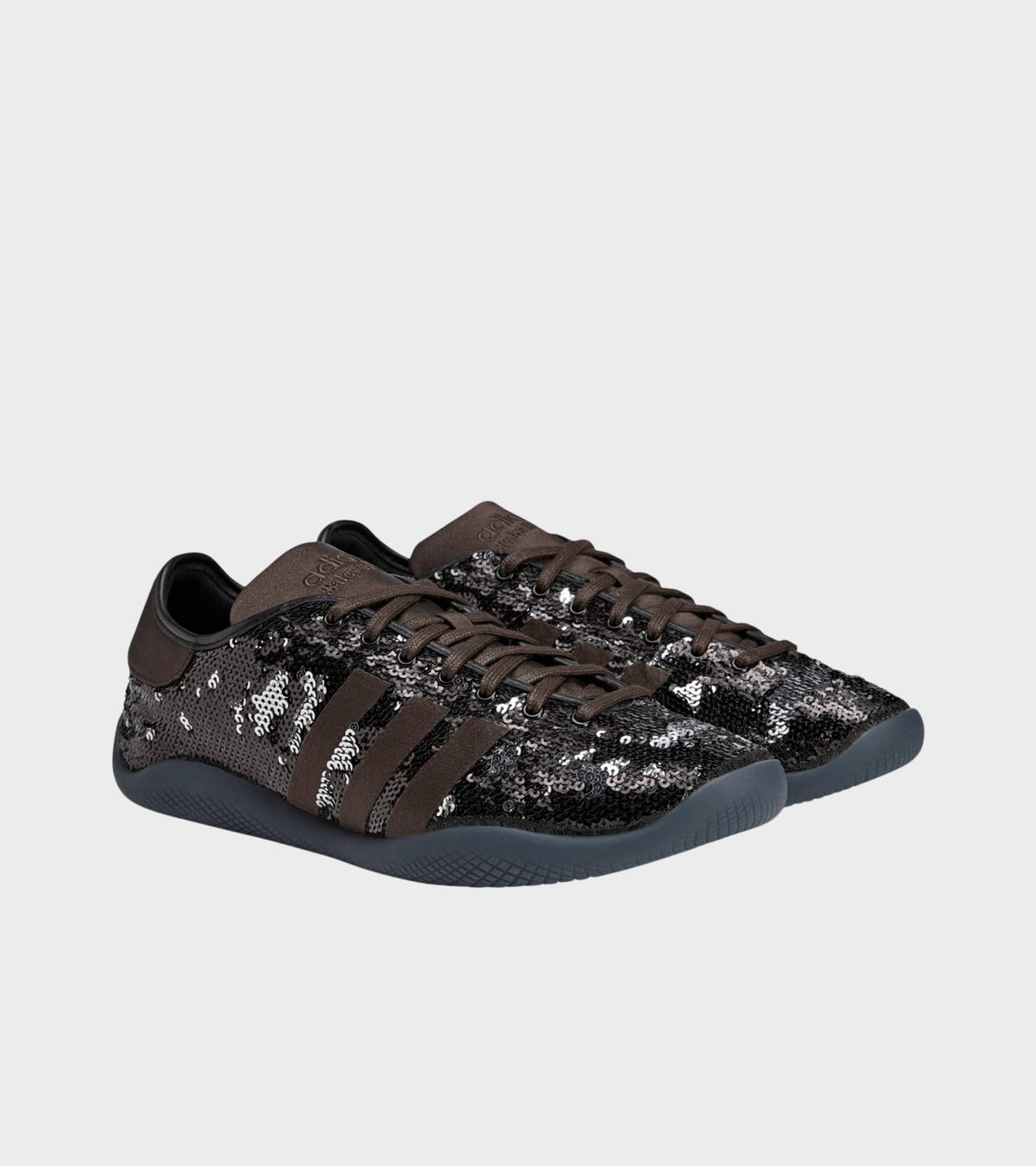 WB Karintha Sequin Core Black/Silver Metallic/Dark Brown