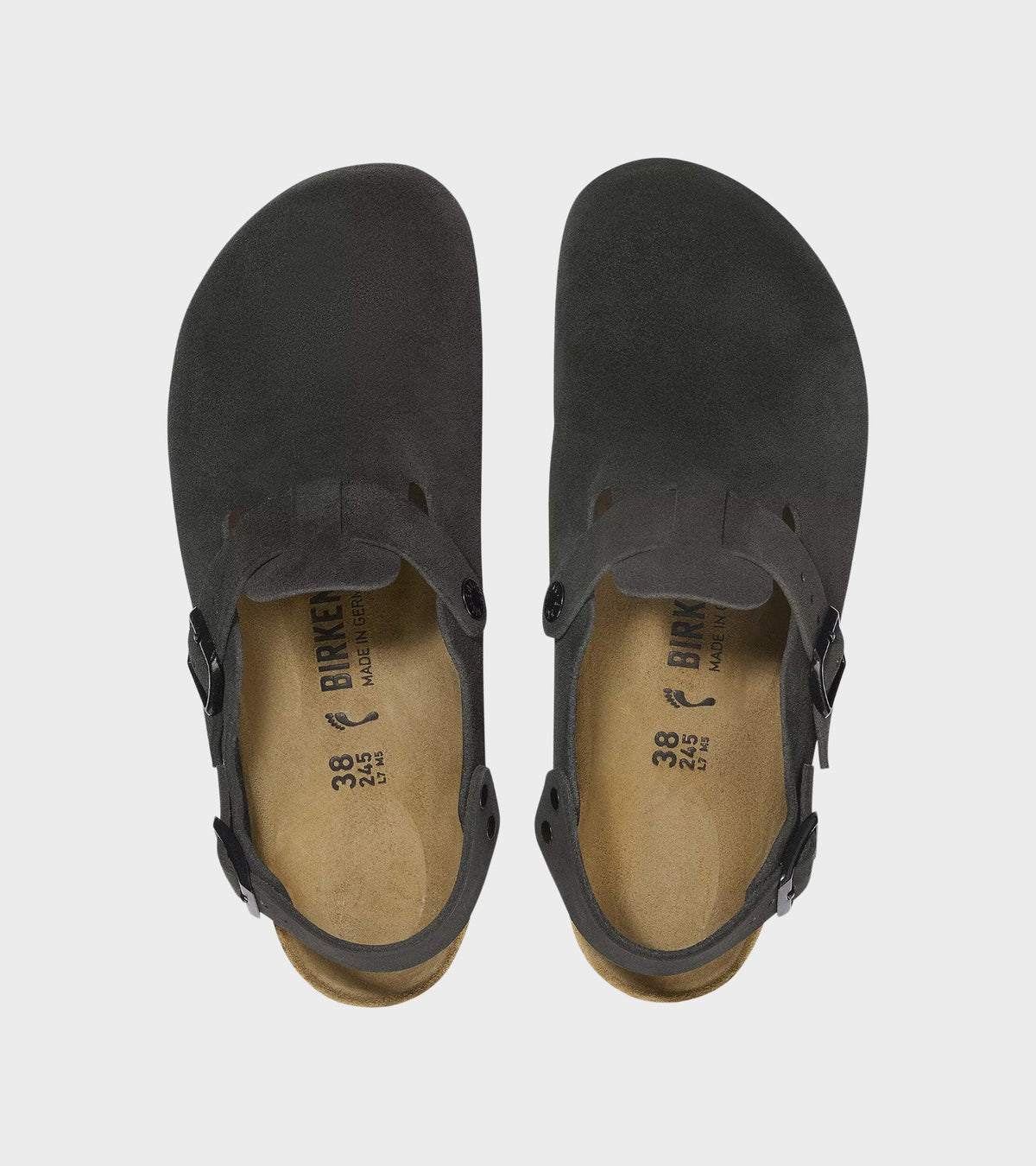 Tokio II Suede Leather Black