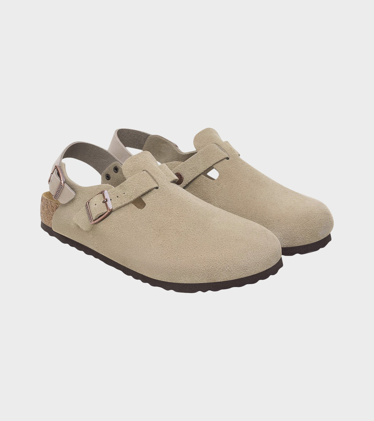 Tokio II Suede Leather Taupe