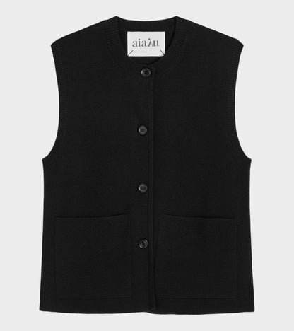 Elva Vest Black