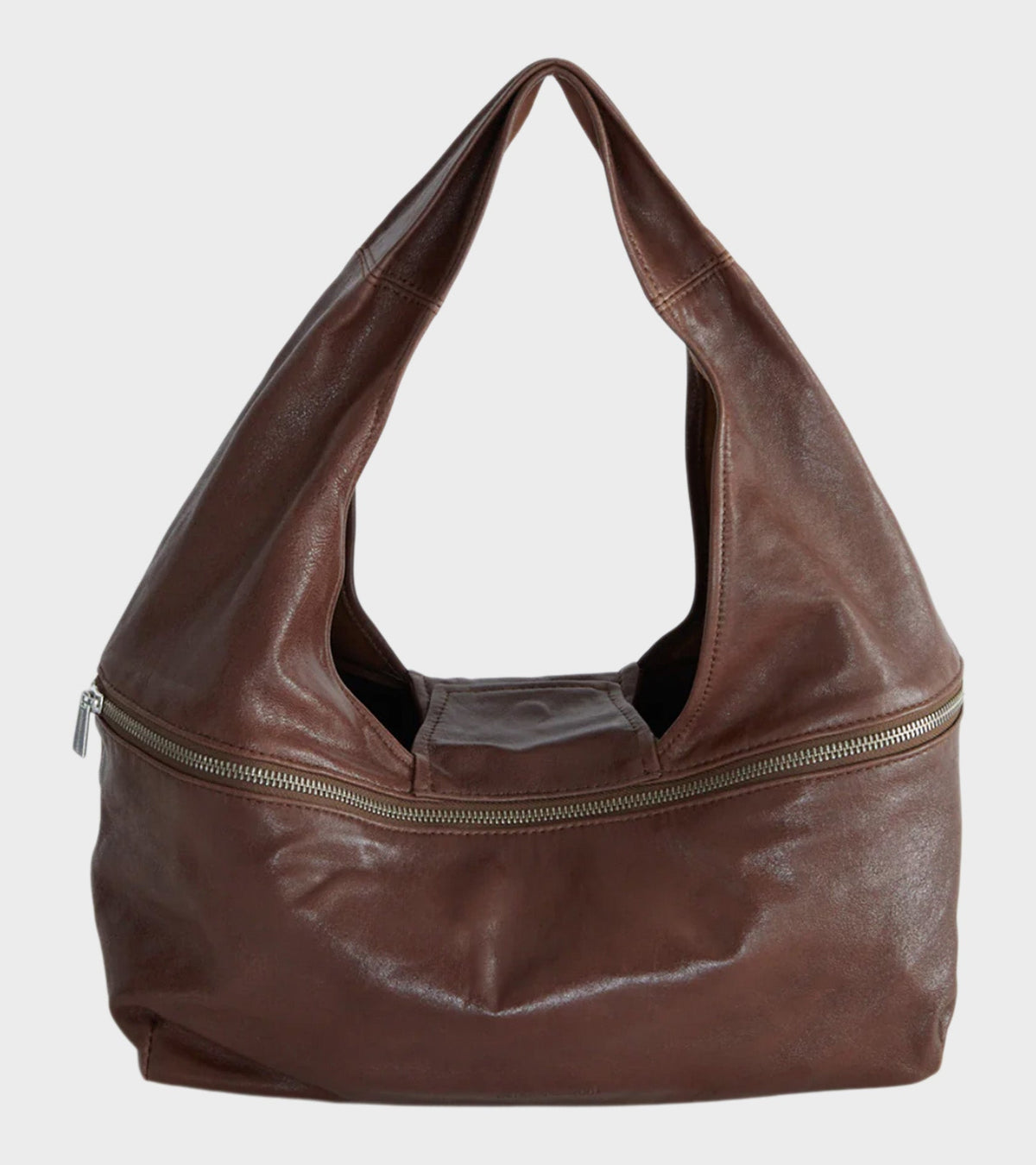 Riba Zip Bag Brown