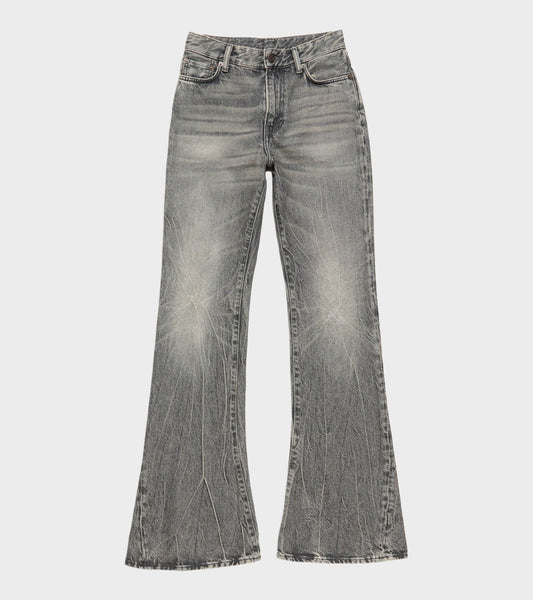 2025F Gothik Fitted Jeans Washed Black
