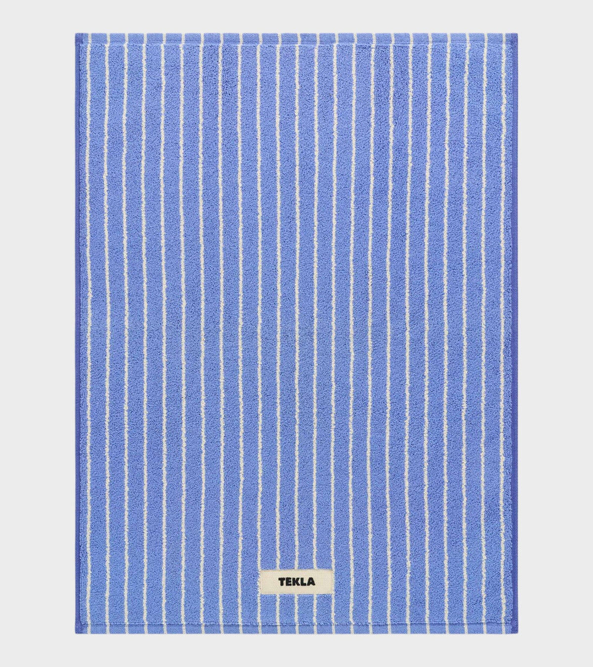 Bath Mat 50x70 Clear Blue Stripes