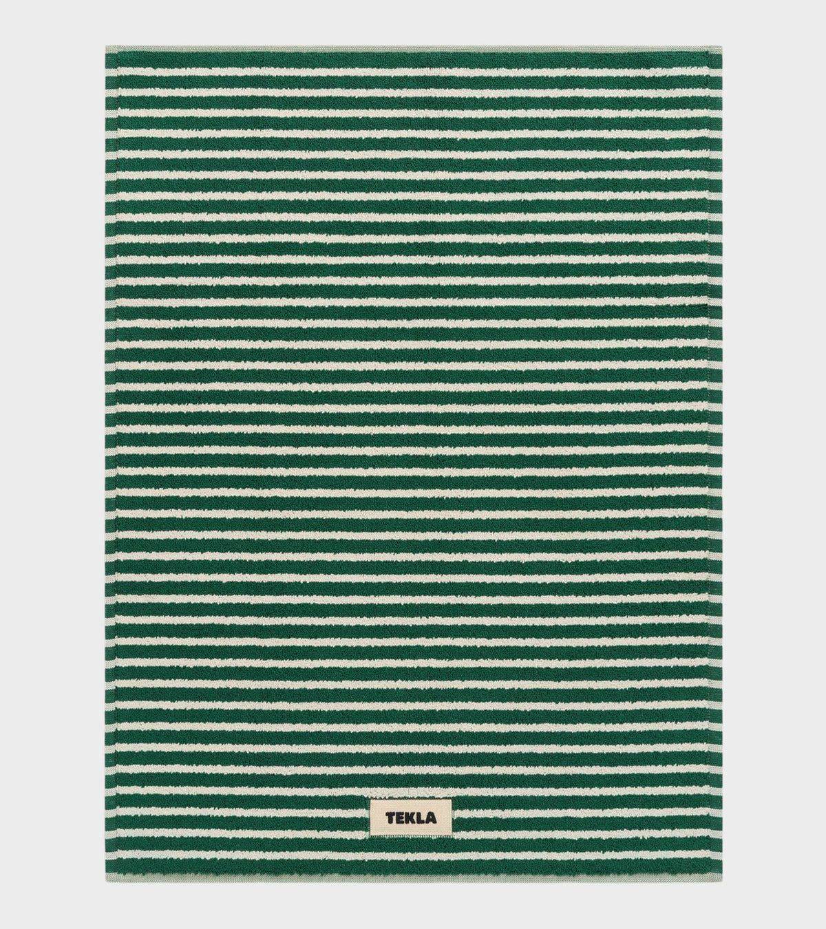 Bath Mat 50x70 Teal Green Stripes