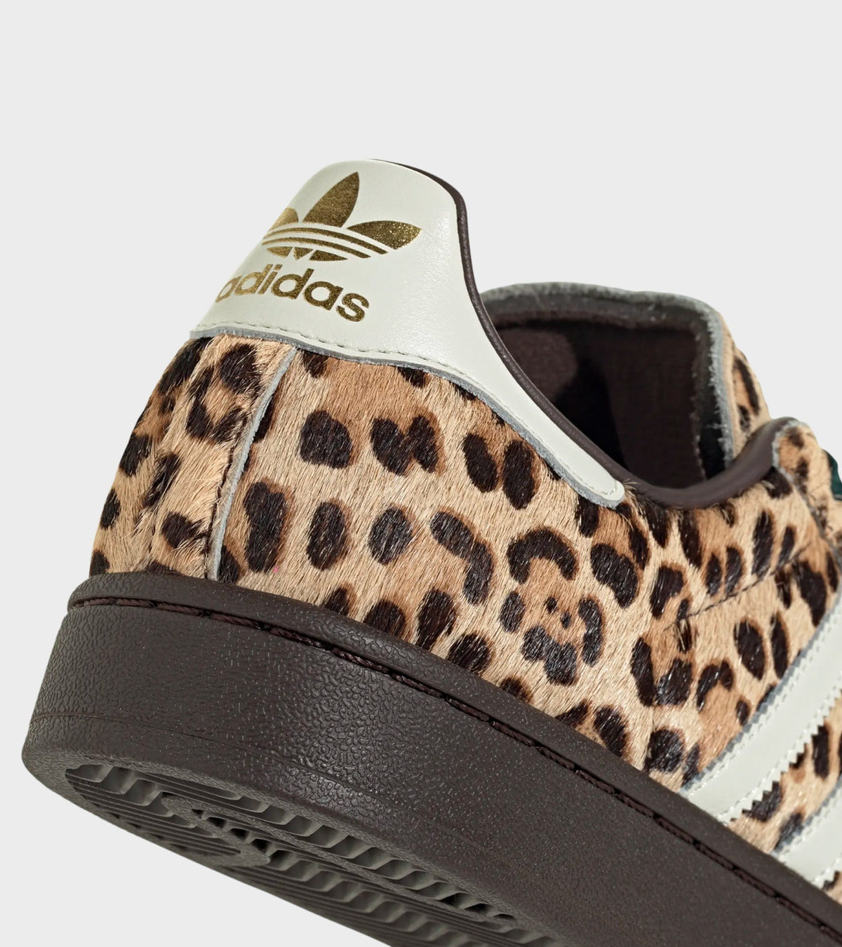 Superstar II W Dark Brown/Ivory/Gold Metallic