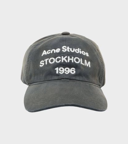 Logo Cap Faded Black