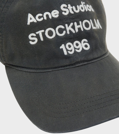 Logo Cap Faded Black