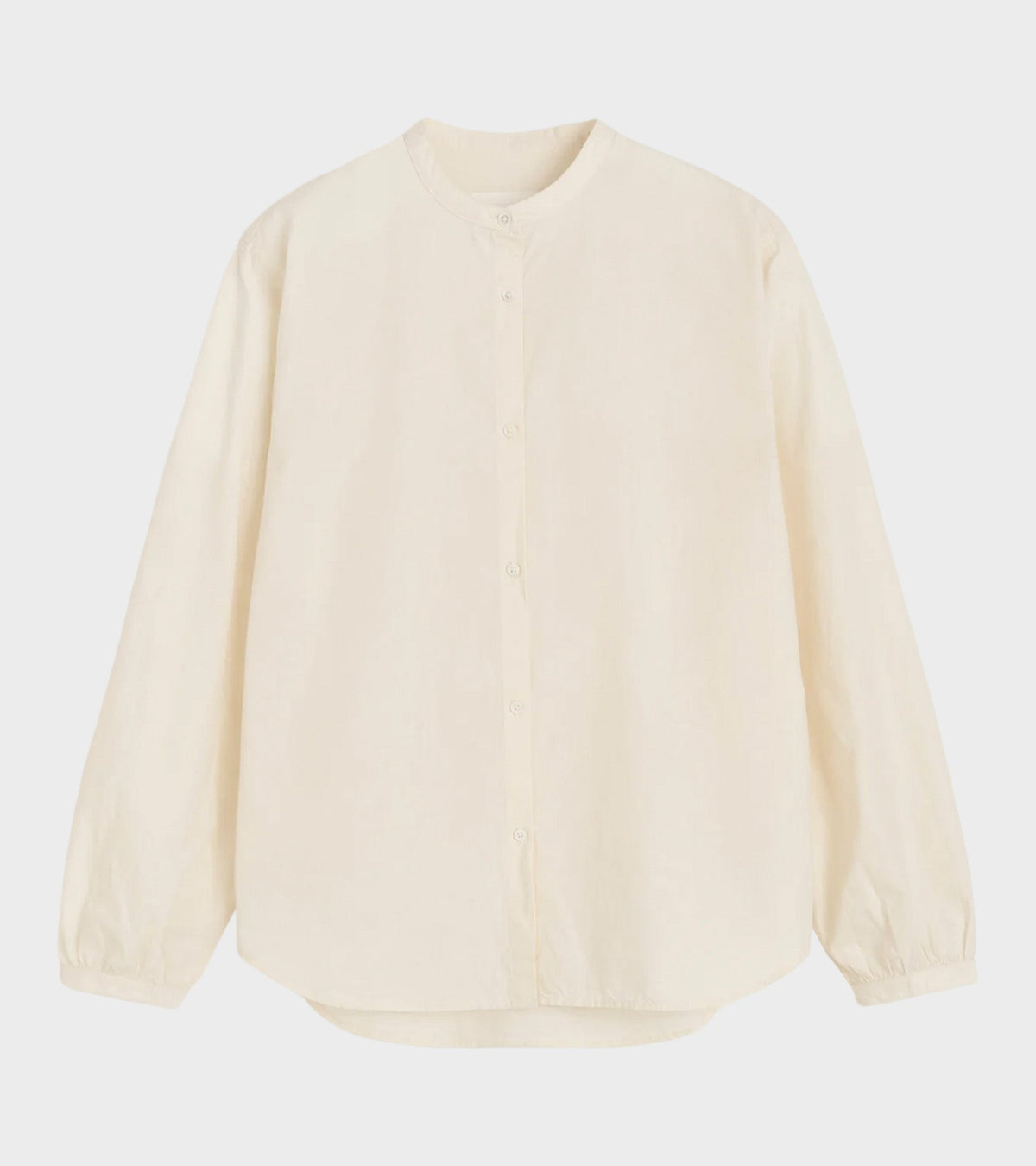 Bibs Shirt Cotton Pure Ecru